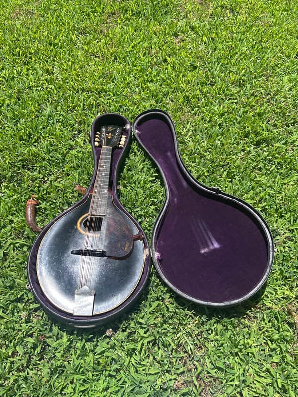 Gibson Style A-4 Mandolin 1913 - Black image 1