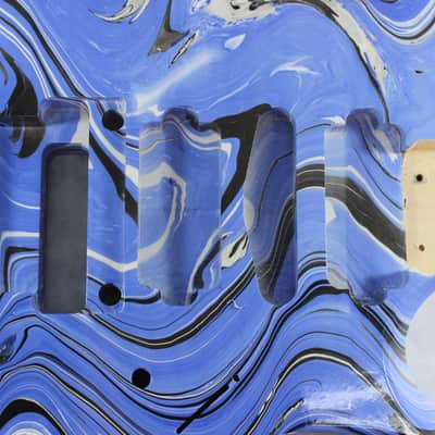 Swirled HSH Trem RGD Guitar body fits Ibanez (tm) 7 string RG and UV Necks J1273 image 2