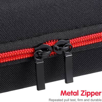 1Pcs Dual Mic Bag Microphone Carrying Travel Case Wireless Microphone Case Hard Microphone Pouch Storage Pouch for Travel image 5