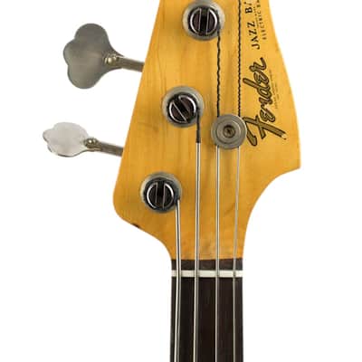 1964 Fender Jazz Bass Refin Natural w/Brazilian Fingerboard #L28172 image 5