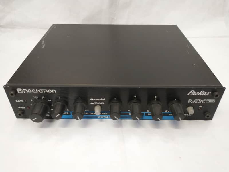Rocktron ProRax MX3 Digital Delay Effektgerät Gitarre+Übersicht Heft+Netzteil+Originalkarton! black image 1