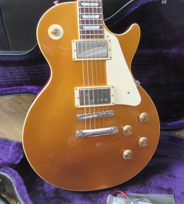 Epiphone Elitist Les Paul '57 Gold Top - 2007 Japan - Gibson USA Upgrades - Mint - Rare image 1