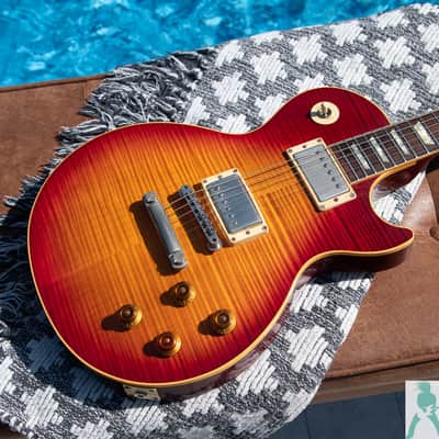 1989 Gibson ‘59 Les Paul Pre-Historic Flametop Reissue - '57 Classic PAF's! - AAAA Killer Top! Heritage Cherry Sunburst - Yamano Export w OHSC & Pro Set Up! (Perfect Frets/Action/Intonation) image 15