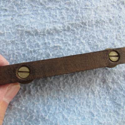 Vintage Rosewood Adjustable Guitar Bridge Cool 40's/50's/60's Era Rosewood Bridge image 3