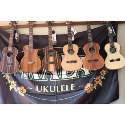 Kala KA-SSEBY-T Solid Spruce Top Striped Ebony Tenor Ukulele – Satin Finish image 19