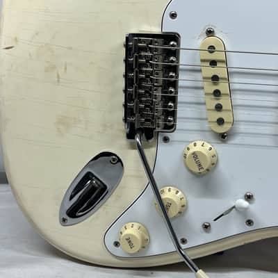 Fender Jimi Hendrix Stratocaster Strat Electric Guitar - Olympic White image 5