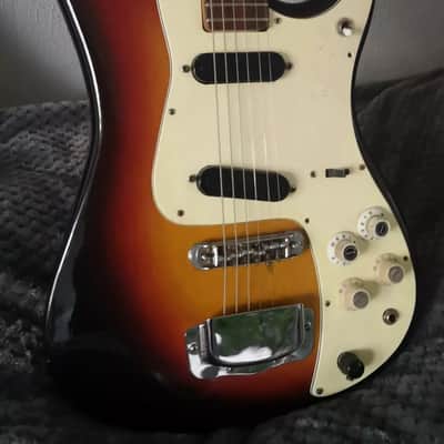 RARE Guyatone LG23r Electric Guitar - Built in Drum Machine - 70s / 80s JAPAN image 3