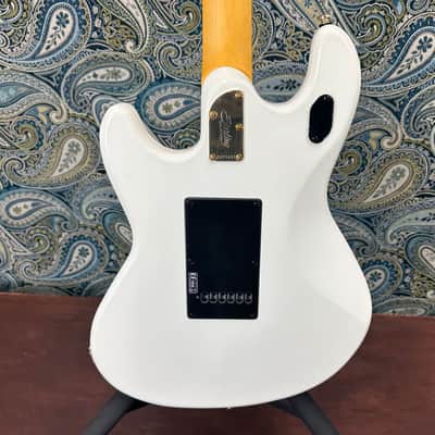 Sterling by Music Man Jared Dines Signature White image 5