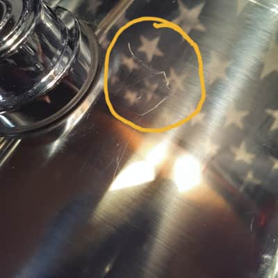 DW Collectors Series 6 1/2X14 stainless steel snare drum USA Collectors Series image 16