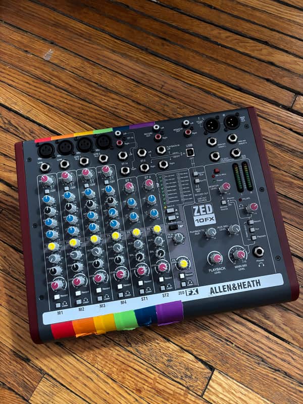 Allen & Heath ZED-10FX 10-Channel Mixer w/ Effects | Reverb Canada