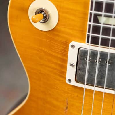 Gibson Custom Shop 1959 Les Paul Standard BOTB Page 116 Murphy Lab Heavy Aged Electric Guitar - Sunburst with Hardshell Case image 11