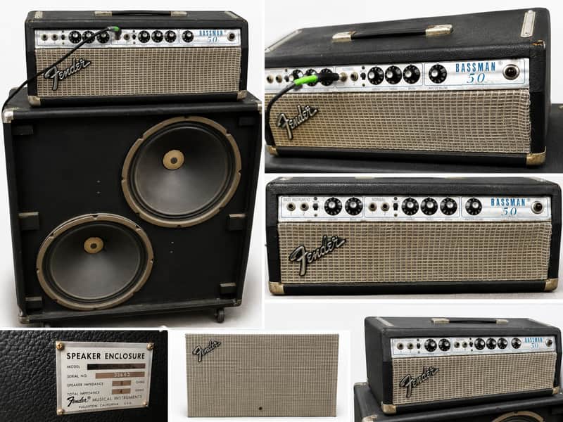 Fender Bassman 50 1976 - Silverface image 1