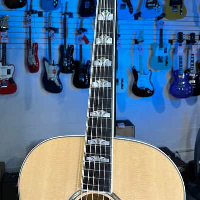 Eastman Guitars AC630 Jumbo Acoustic Guitar - Natural, with Eastman Case, FREE PLEK! 378 image 5