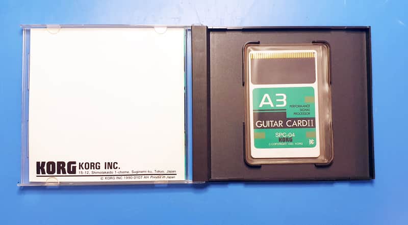 SPC-04 GUITAR Card expansion (RARE) for KORG A3 / A2 processor