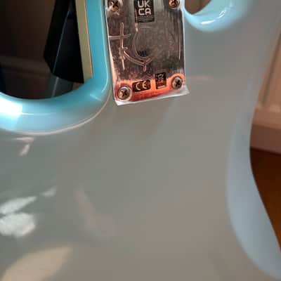 Fender Limited Edition Tom DeLonge Signature Stratocaster 2023 - Daphne Blue image 4
