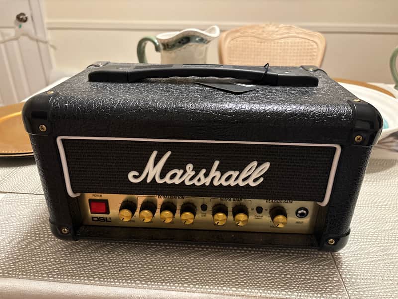 Marshall DSL1HR 2-Channel 1-Watt Guitar Amp Head 2018 - Present - Black image 1
