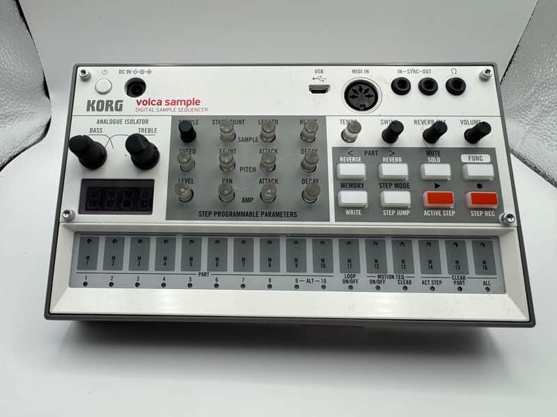 Korg Volca Sample 2 Digital Sample Sequencer