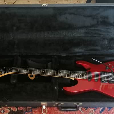 Kramer Proaxe deluxe 1989 Candy apply red image 12
