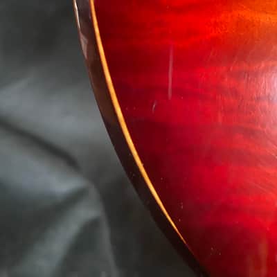Hamer Steve Stevens model 1986 Cherry sunburst- quilted maple top image 4