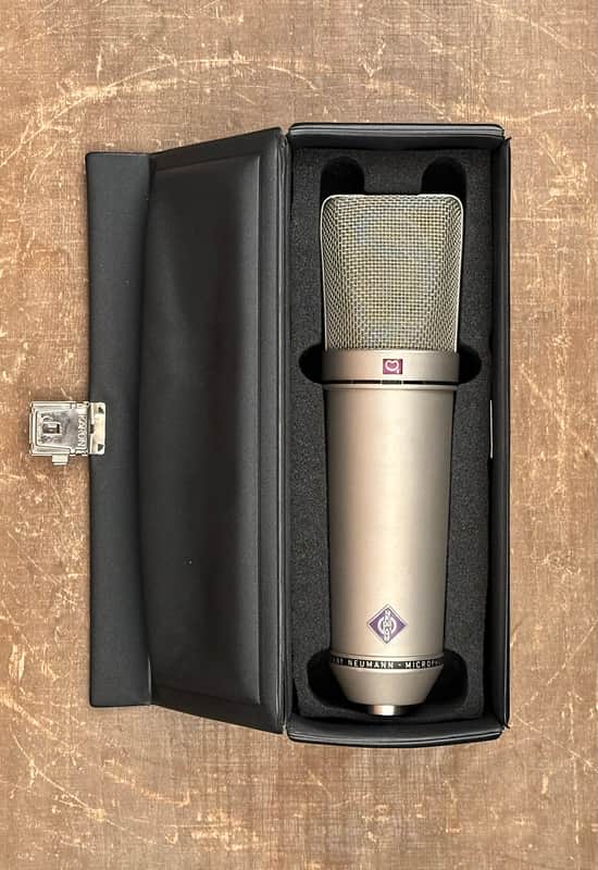 Vintage Neumann U87 Condenser Microphone. Late 60s. Original Accessories. U 87 image 1