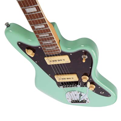 Vintage Limited Edition 30th Anniversary V65 Electric Guitar ~ Ventura Green image 8