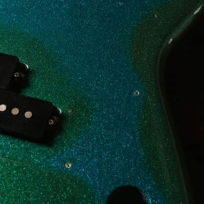 1991 Fender PB62 Order, Blue Sparkle Metallic, Matching Headstock, '62 Precision Bass, FujiGen image 8