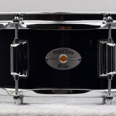 Rogers 5x14" Powertone Reissue Snare Drum - Black Lacquer image 3