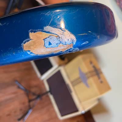 Fender Japan Squire Strat 1985-1988 - Lake Placid Blue image 10
