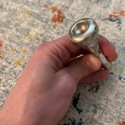 Rudy Muck 17C Bb Trumpet Mouthpiece (Silver plated) image 3