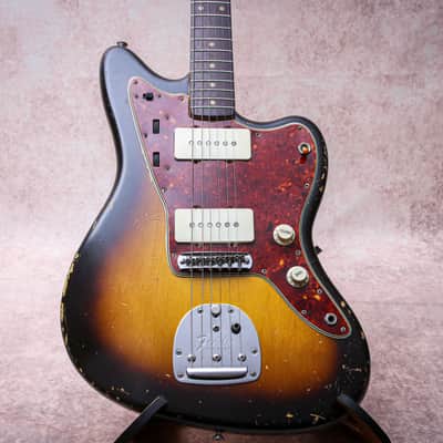 FENDER USA Original Vintage Jazzmaster HSC "Sunburst + Rosewood" (1960) image 4