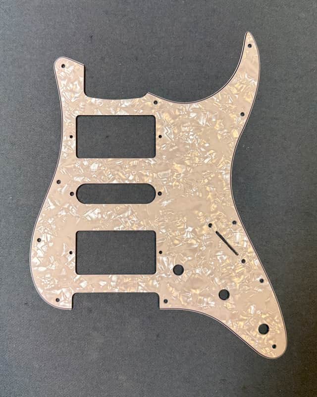 Warmoth Pearl HSH Strat Pickguard 2026 Mint image 1