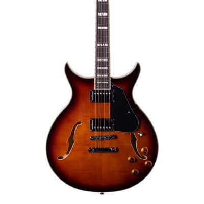 Washburn SH35TS | Wing Series Semi Hollow Electric Guitar, Tobacco Sunburst. New with Full Warranty!