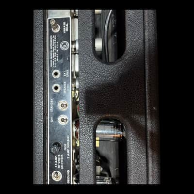 Fender Bandmaster 40-Watt 2-Channel Guitar Amp Head 1963 - 1967 - Black Panel X6983 image 7