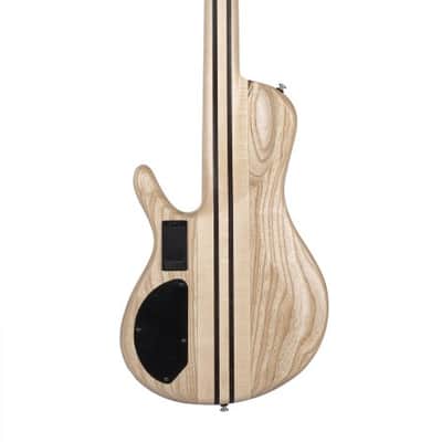 Cort A5BEYONDOPBN Artisan Series A5 Beyond 5 String Bass Guitar. Open Pore Bubinga Natural DIRECT SHIP image 2
