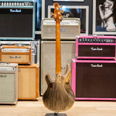 Ernie Ball Music Man 50th Anniversary StingRay 4 Special - Molten Gold image 7