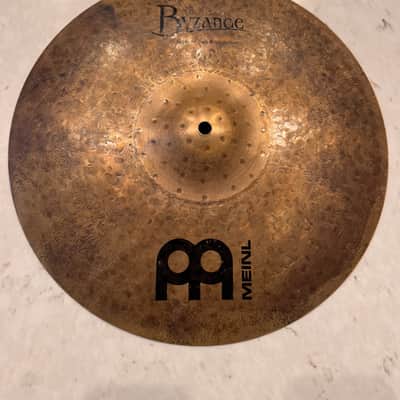 Meinl 15" Byzance Dark Big Apple Hi-Hat Cymbals (Pair) Rare Pair READ DESCRIPTION image 2