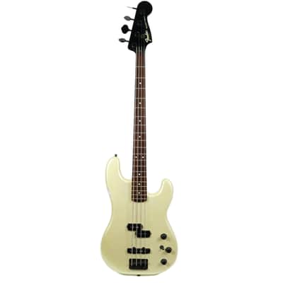 Vintage 1984 Fender Jazz Bass Special White Pearl Finish Made in Japan image 3