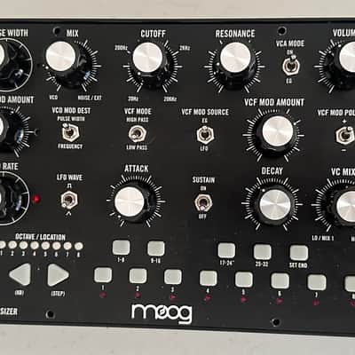 Moog Mother-32 Tabletop / Eurorack Semi-Modular Synthesizer 2015 - Present - Black image 1