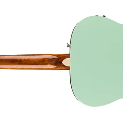 Fender California Standard Monterey E Electric-Acoustic Guitar Seafoam Green image 2