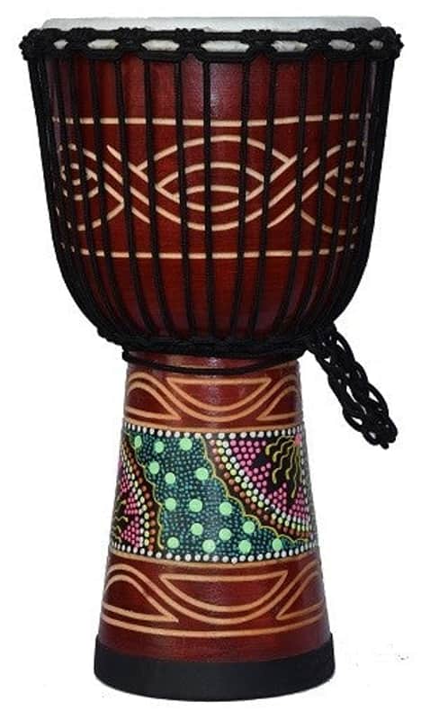 Ecko 50CM Carved Djembe - Candy image 1