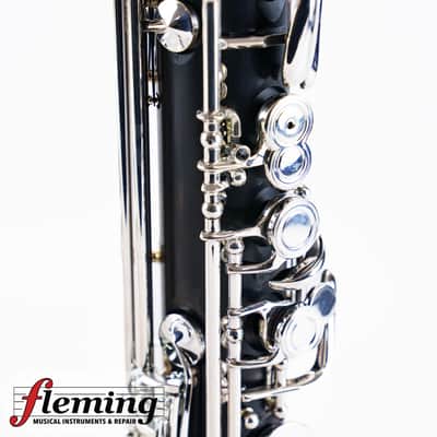 Backun Q Series Professional Bass Clarinet to Low C - Grenadilla / Silver Plate Bild 19