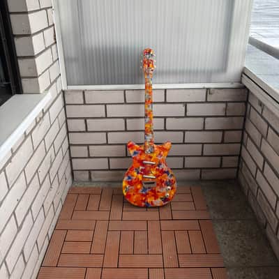 Danelectro DC 59 Psychedelic 2000s image 8
