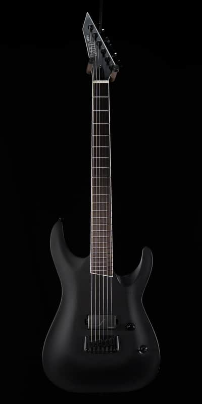 ESP LTD MT-I Mick Thomson Signature - Black Satin w/ Case image 1