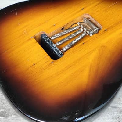1983 Tokai ST-60 Goldstar Sound '54 Reissue Stratocaster (Brown Sunburst) image 15