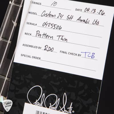 PRS Limited Edition Custom 24 Semi-Hollow - Faded Indigo #425526 image 16
