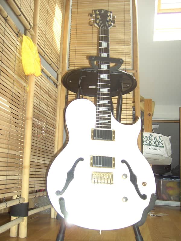 Fernandes MV-95HT Tomoyasu Hotei 1988 White Pearlescent | Reverb