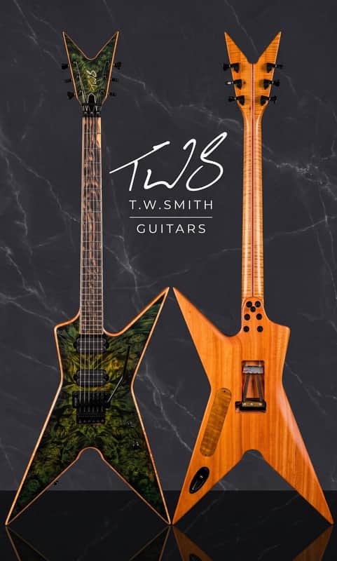 TW Smith Guitars TK-6 2026 - Green burst image 1