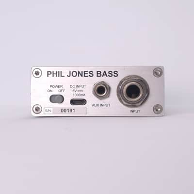 Phil Jones HA-1 BigHead Mobile Headphone Amp 2010s - Silver image 5