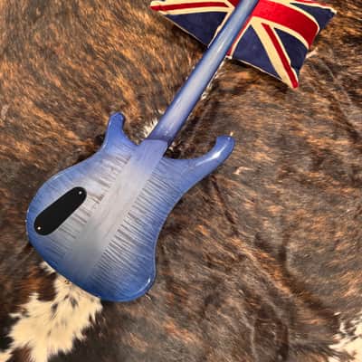 Rickenbacker 4004Cii Cheyenne II 2008 Blue Burst image 2