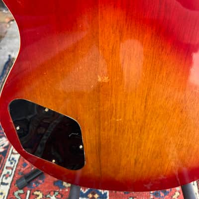VINTAGE 1970’s MIJ “Lyle” Les Paul Custom Lawsuit Copy Electric Guitar~Cherry Sunburst ~      Matsumoku Factory Japan image 20
